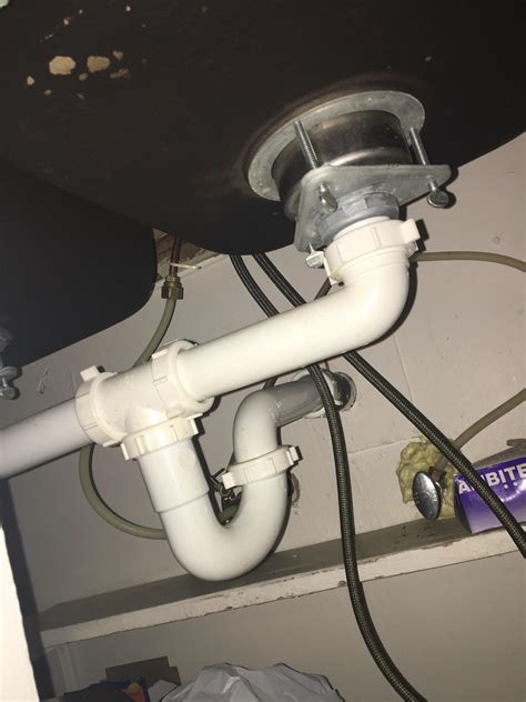 under sink dishwasher junction